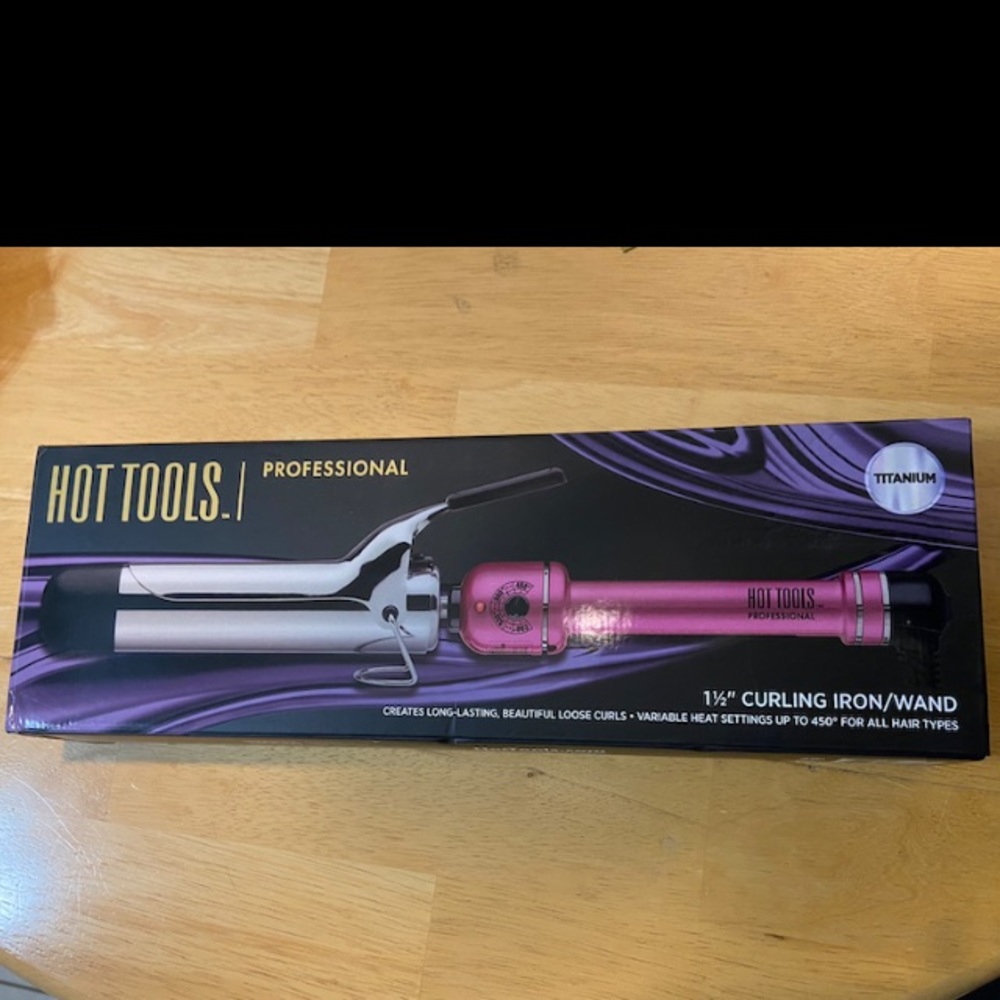 Hot tools 1 1/2 curling iron